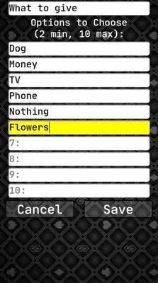 Decision Roulette android App screenshot 3